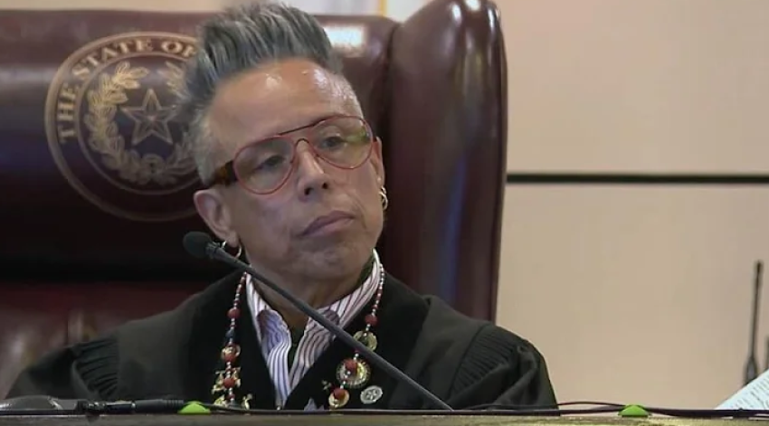 First-ever LGBT judge in Texas county suspended after ordering attorney to be handcuffed, placed in jury box